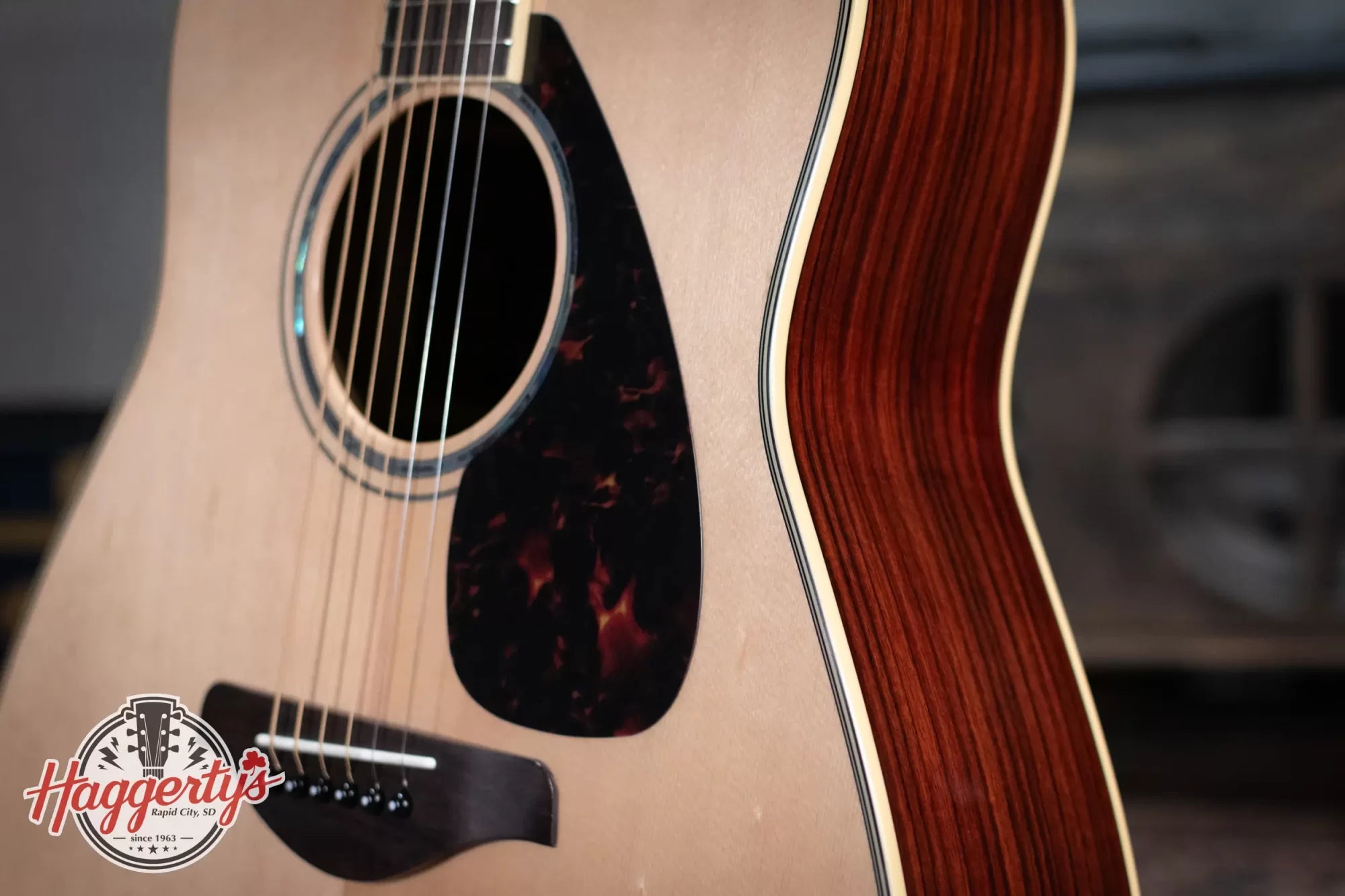 new Yamaha FG830 Small Body Acoustic Guitar Natural haggertys 10