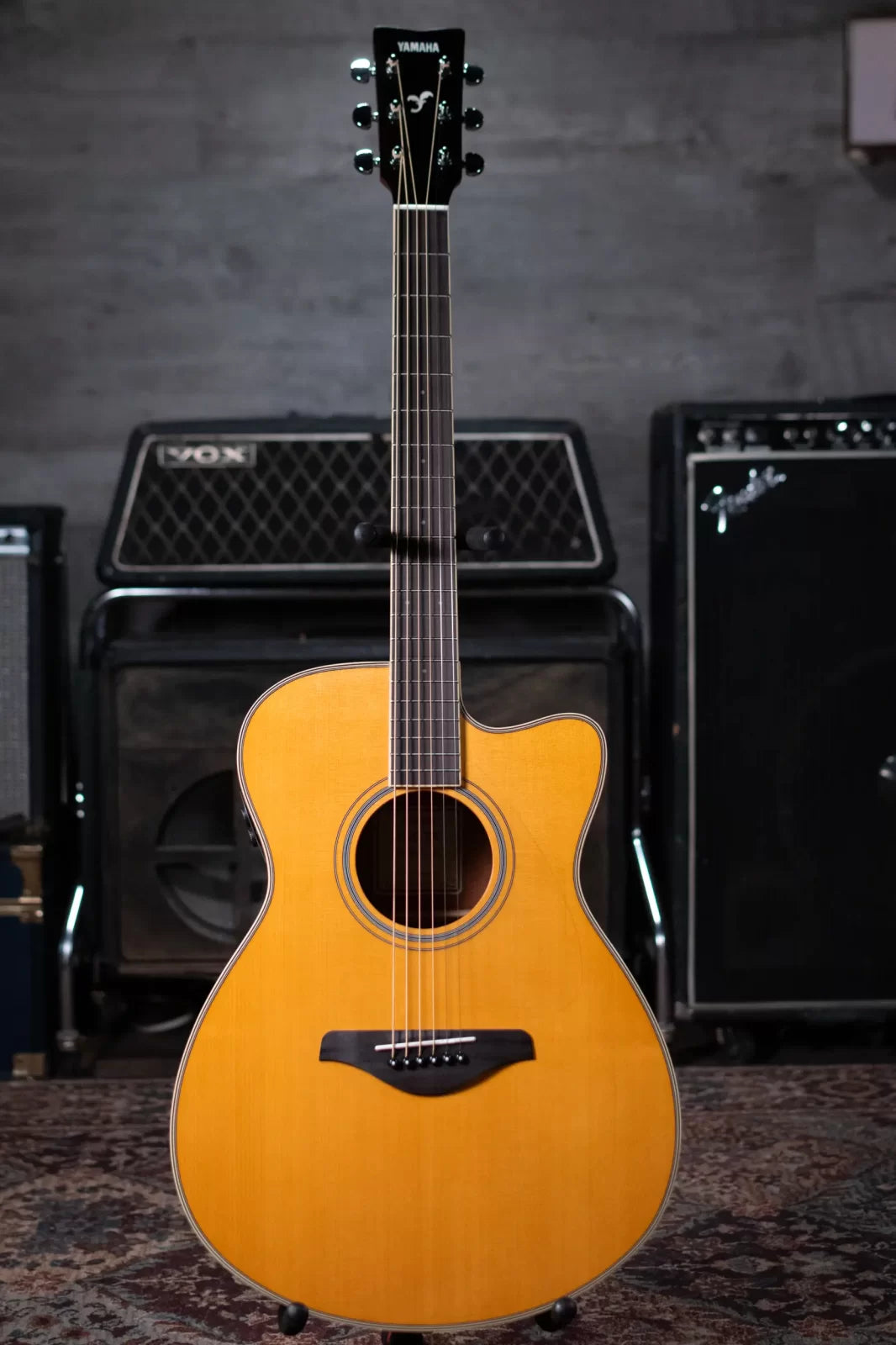 new Yamaha FSC TA TransAcoustic Vintage Tint haggertys 02 20230829104528