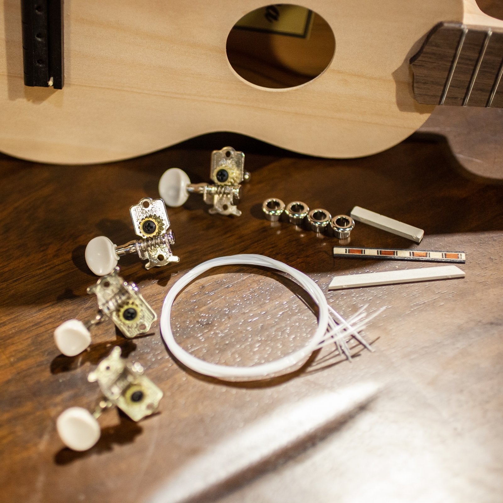 new ohana sk kit diy concert ukulele kit 13