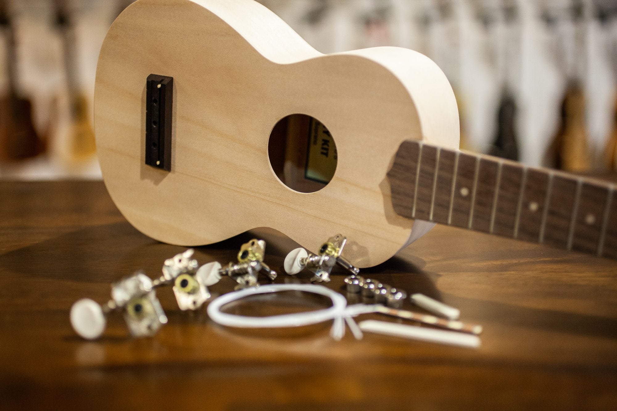 new ohana sk kit diy concert ukulele kit 16