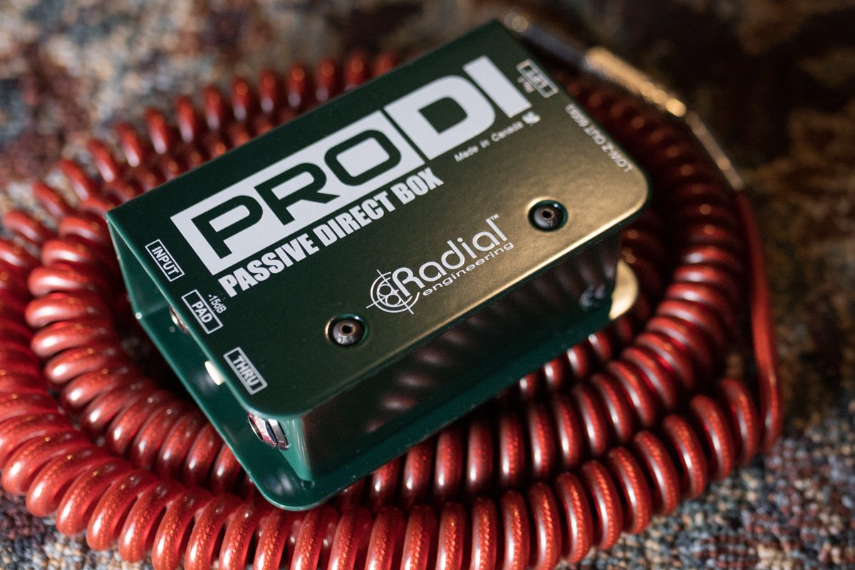 radial engineering prodi passive direct box haggertys 7