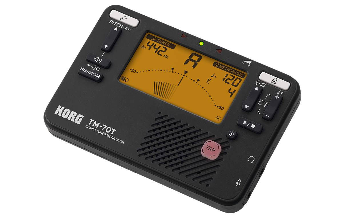 Korg TM-70T Combo Tuner Metronome - Black