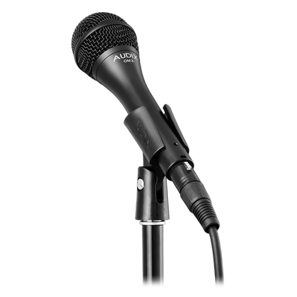 Audix OM3 Dynamic Vocal Mic with Clip and Pounch