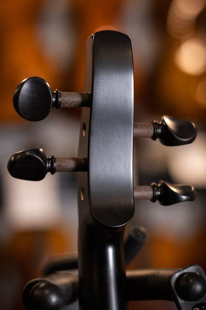 yamaha YEV 104BL electric violin black haggertys 05