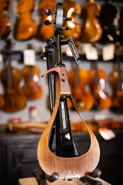yamaha YEV 104BL electric violin black haggertys 07