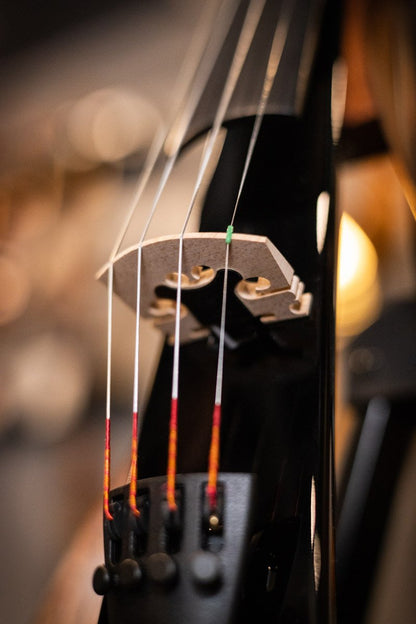 yamaha YEV 104BL electric violin black haggertys 11